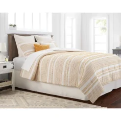 8pc Clipped Jacquard Stripe Comforter Bedding Set - Threshold™ 17 8pc Clipped Jacquard Stripe Comforter Bedding Set - Threshold™ -Threshold Living Deals GUEST b9b7e65b 3b3c 4b4f a425 d762225141ed