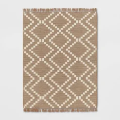 Check Diamonds Outdoor Rug Tan - Threshold™ -Threshold Living Deals GUEST ba7bb630 32c7 4105 a445 13755b16fcdb