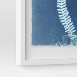 (Set Of 2) 16" X 20" Float Mount Plant Print Framed Wall Poster Set White - Threshold™ -Threshold Living Deals GUEST bb8adcad a5ed 4a87 97ad 733d702ca873