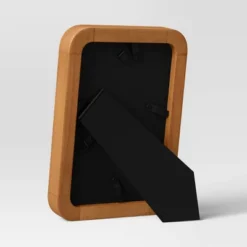 Rounded Corner Medium Wood Single Image Table Frame Brown - Threshold™ -Threshold Living Deals GUEST bda219e0 4819 4b0b a7d5 f38413072ffe