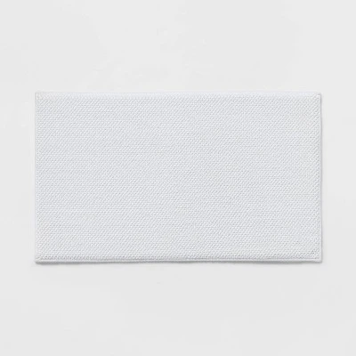 20"x34" Performance Plus Cotton Memory Foam Bath Rug - Threshold™ 5 20"x34" Performance Plus Cotton Memory Foam Bath Rug - Threshold™ - Image 5