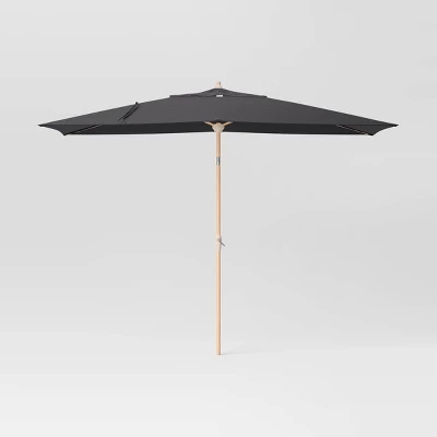10'x6' Rectangular Market Patio Umbrella - Light Wood Pole - Threshold™ 15 10'x6' Rectangular Market Patio Umbrella - Light Wood Pole - Threshold™ - Image 15