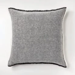 Oversized Reversible Linen Square Throw Pillow With Frayed Edges - Threshold™ Designed With Studio McGee -Threshold Living Deals GUEST de4cc2ac c68b 431c aeb1 252a91c958ea