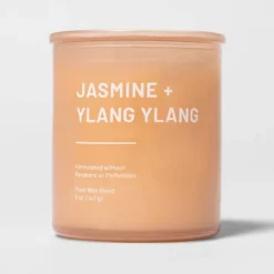Glass Jar Jasmine And Ylang Candle Orange - Threshold™ 8 Glass Jar Jasmine And Ylang Candle Orange - Threshold™ -Threshold Living Deals GUEST e0062fa1 a715 4c57 8af9 3bb2b339e1cb