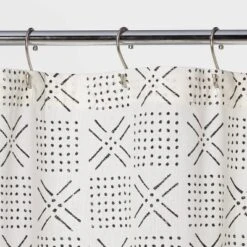Shapes Shower Curtain White - Threshold™ 6 Shapes Shower Curtain White - Threshold™ -Threshold Living Deals GUEST e38afc4b 73d9 4b36 99e0 d504cc95dd92