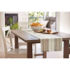 Cotton Striped Table Runner - Threshold™ -Threshold Living Deals GUEST e6856f81 0e4d 4139 91bd c0323e8708be
