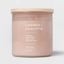 Glass Jar Lavender And Eucalyptus Candle - Threshold™ 9 Glass Jar Lavender And Eucalyptus Candle - Threshold™ -Threshold Living Deals GUEST e81489c4 059a 4f25 9afd 98f3df3af24b