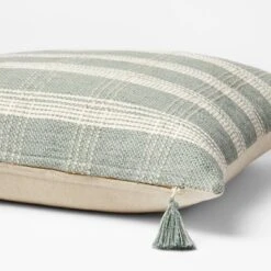 Woven Plaid Throw Pillow With Tassel Zipper - Threshold™ Designed With Studio McGee 6 Woven Plaid Throw Pillow With Tassel Zipper - Threshold™ Designed With Studio McGee -Threshold Living Deals GUEST f0347132 f80f 4dac 84d2 18214a07c267