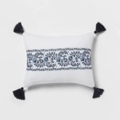 5pc Block Print With Border Comforter Bedding Set White/Blue - Threshold™ 12 5pc Block Print With Border Comforter Bedding Set White/Blue - Threshold™ -Threshold Living Deals GUEST f100c0ae 2d47 4f69 94e7 d7e58377c49a