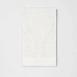 Ogee Towel White - Threshold™ -Threshold Living Deals GUEST f416c813 e286 4b86 805f 0a62da98ffc5