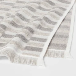 Checkerboard Towel Gray/White - Threshold™ -Threshold Living Deals GUEST f78af8d2 97f3 4a95 b671 49a5d0fa1c3e