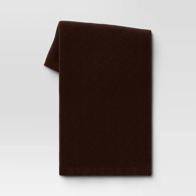 Solid Chenille Knit Throw Blanket - Threshold™ 15 Solid Chenille Knit Throw Blanket - Threshold™ - Image 15