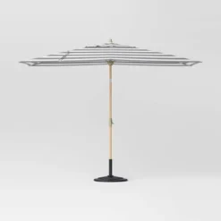 10'x6' Rectangular Market Patio Umbrella - Light Wood Pole - Threshold™ 29 10'x6' Rectangular Market Patio Umbrella - Light Wood Pole - Threshold™ -Threshold Living Deals GUEST fc3a8c11 a12b 492e 9086 a37bf385b2dc